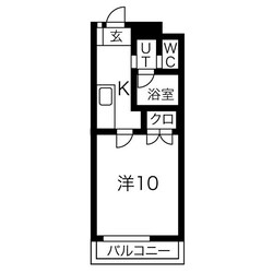 南大通りパークハイツの物件間取画像